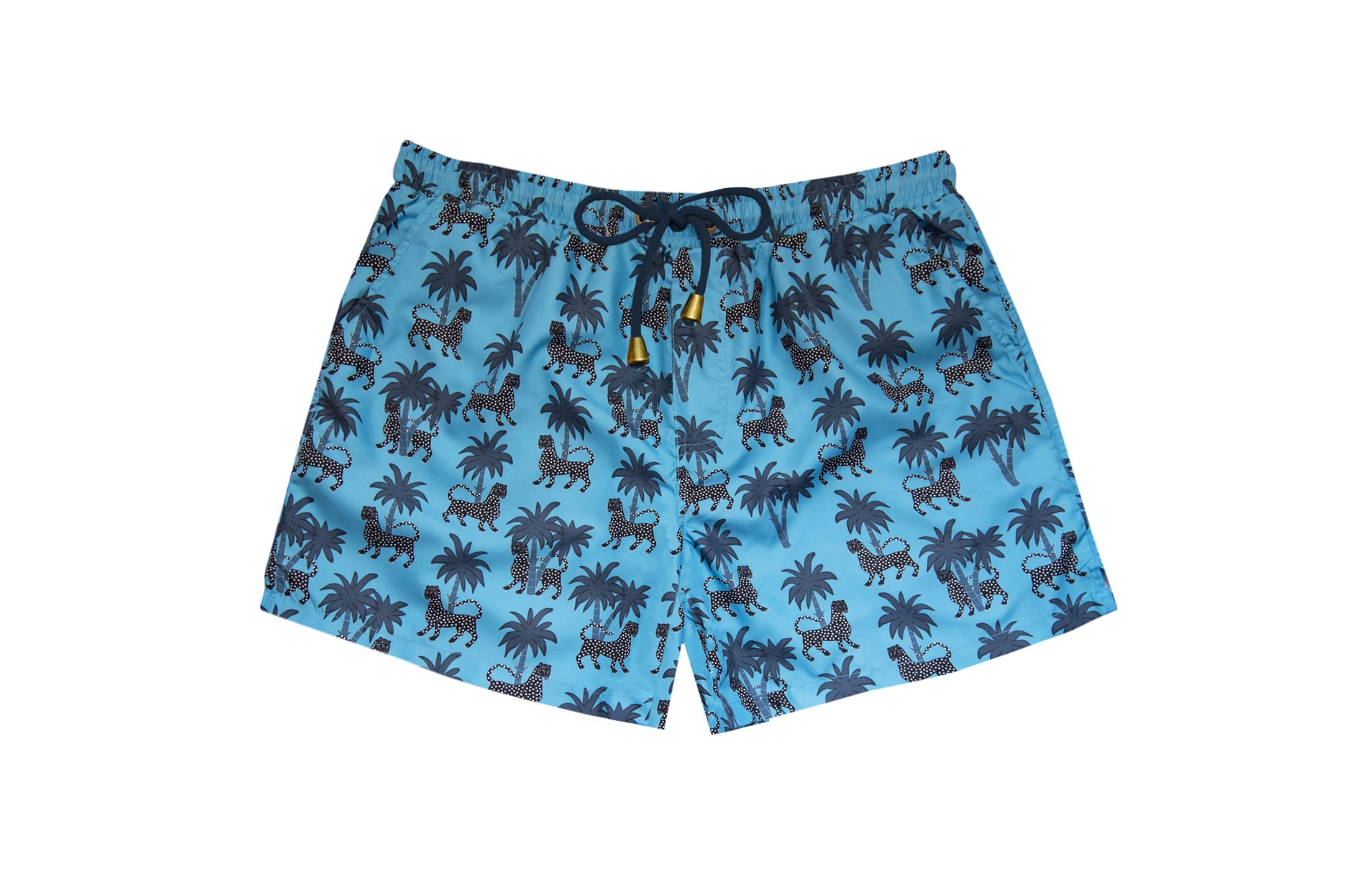 Blue swim suit made in Italy